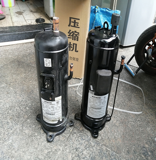 成武中央空调压缩机的更换维修